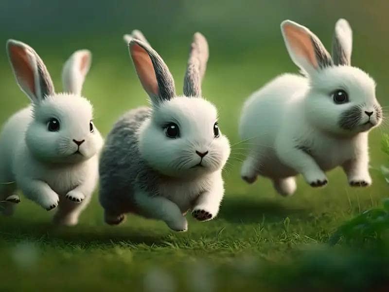 Bunny Hopping: Zabawy i gry dla przyjaciół z długimi uszami
